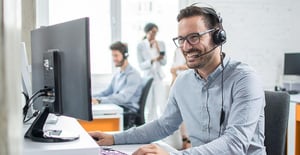 Man-Callcenter